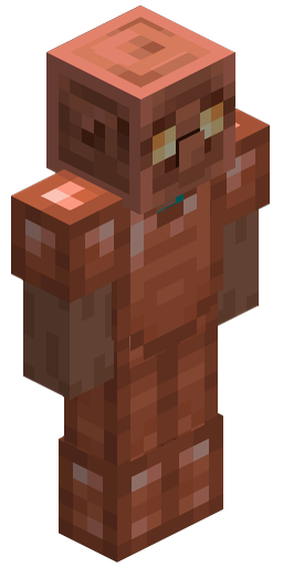 Copper Golem in its armour