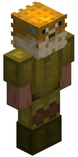 Pufferfish in its armour