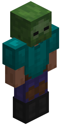 Zombie in its armour